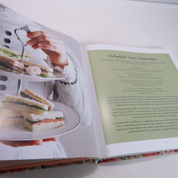 Style Me Vintage Tea Parties Hardback 8x8" 144pgs spans 1930s, 1940s, 1950s - Picture 14 of 16